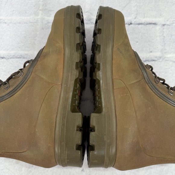 Le Chameau Men's Nairobi Boots Size 9 Brown Rubber Leather Lined Discontinued 6" - Picture 7 of 16